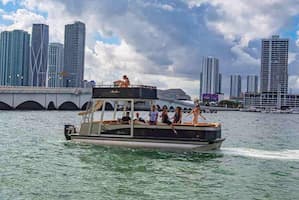 Boat in Miami for July 4th