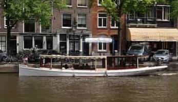 Canal boat Amsterdam