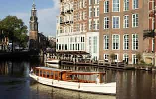 Canal Vessel Amsterdam 