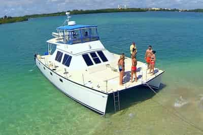 Catamaran in Hallandale Beach for July 4th