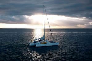 Catamaran in Miami for 4th of July