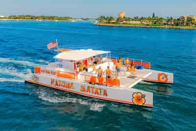 Catamaran in Florida for July 4th Celebratrions