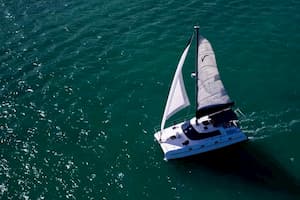 Catamaran in Florida for Independence Day