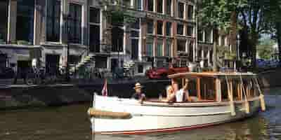 Electric Powered Boat Amsterdam