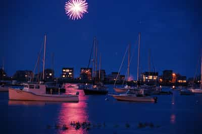 West Palm Beach Boats on July 4th