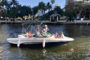 Romantic Motorboat Fort Lauderdale