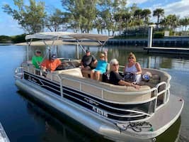 Romantic Pontoon Ride Fort Lauderdale 