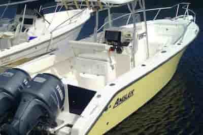 Motorboat for fishing Key Largo