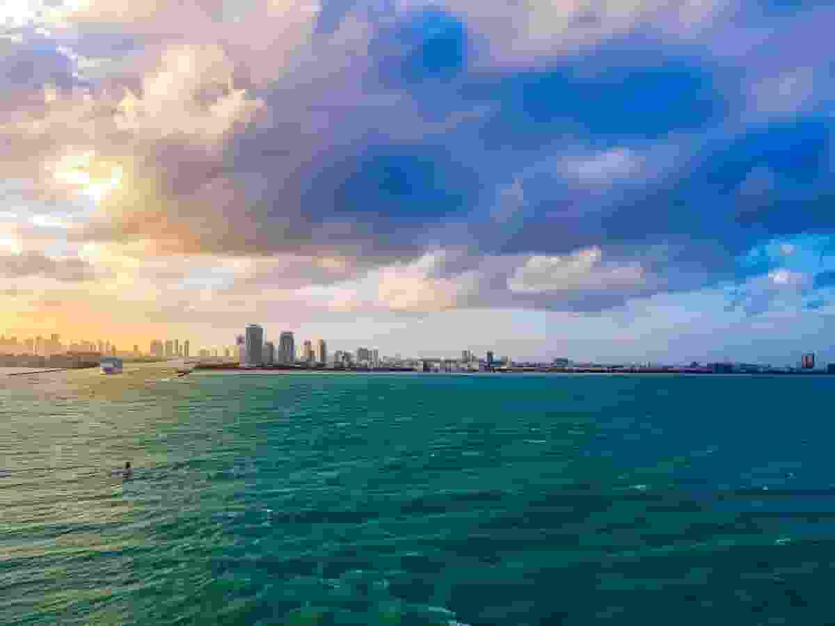 Romantic Boats in Miami Beach