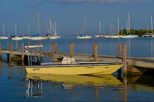 Small Fishing Vessel Miami Beach